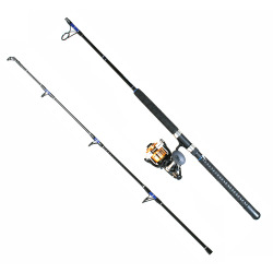 Shimano BTR8000D Baitrunner Reel / TackleDirect TDSBS701MH Custom Rod Spinning Jigging Combo Image Missing