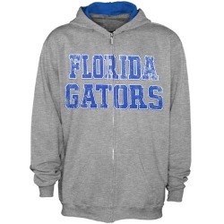 Florida Gators Youth Gray Bookstore Full Zip Hoody Sweatshirt Image Missing