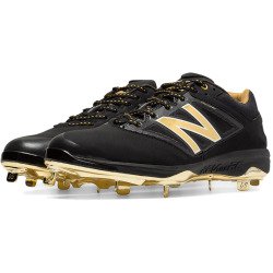 New Balance Bold and Gold Hero L4040V3 Mens Low Metal Cleat Image Missing