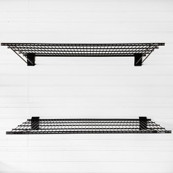 Jumbo Metal Bracket Shelf 2pk
