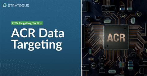 ACR data advertising