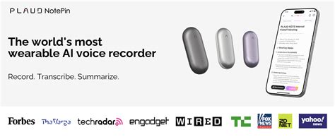 AI voice recorder wearable