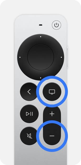 Apple TV Control Center remote