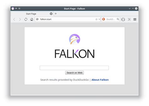 Falkon KDE browser