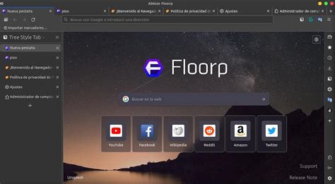 Floorp browser