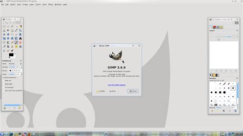 GIMP interface layers