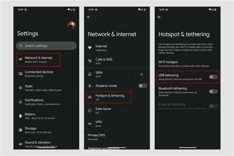 Motorola Android steps