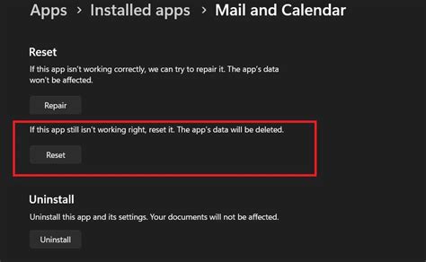 app reloading after reset