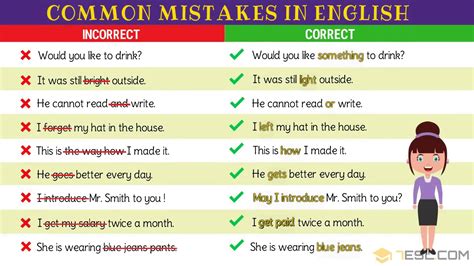 common mistakes