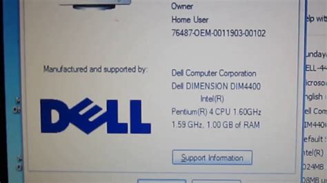 dimension 4400 specs