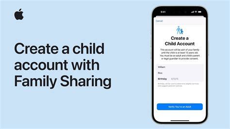 family sharing sign up