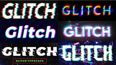 glitch text mistakes