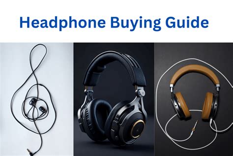 headphone buying decision