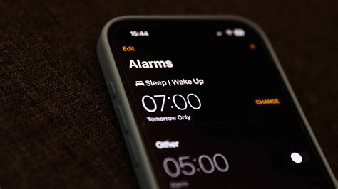 iPhone alarm silent