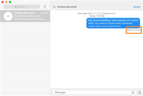 iphone imessage read receipt
