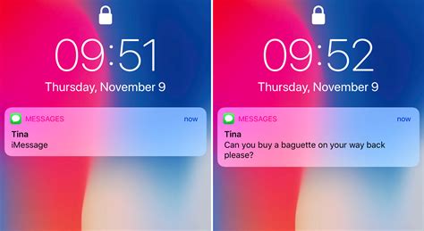 iphone message preview notification