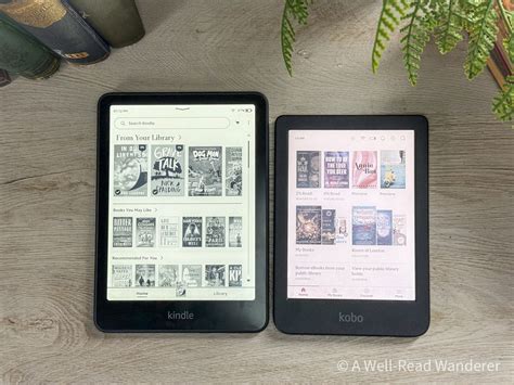 kindle kobo library comparison
