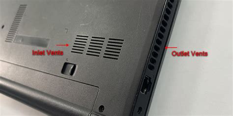 laptop vent locations diagram