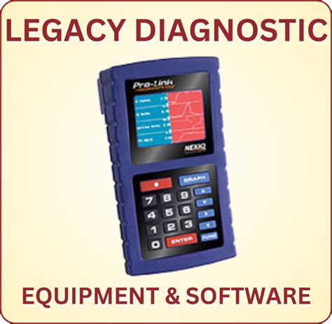 legacy equipment diagnostic checklist