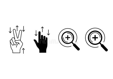 magnification zoom gesture
