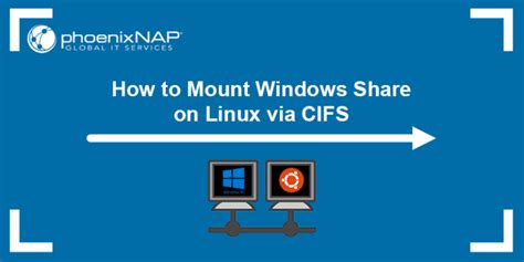 mount windows share on linux