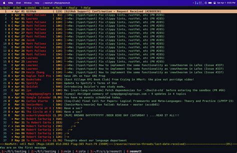 neomutt terminal setup