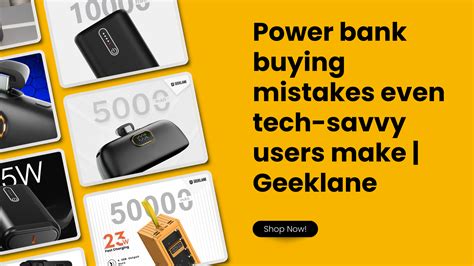 power bank buying mistakes
