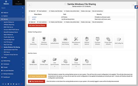 samba windows file sharing