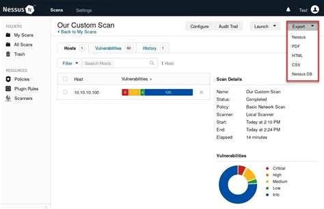 scan export formats