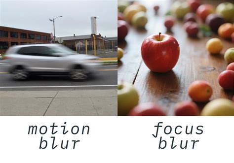 side by side motion blur
