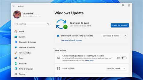 software update screen