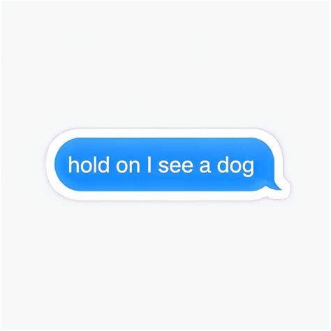 sticker on message bubble