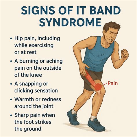 stuck band symptoms