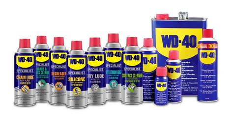three WD-40 products