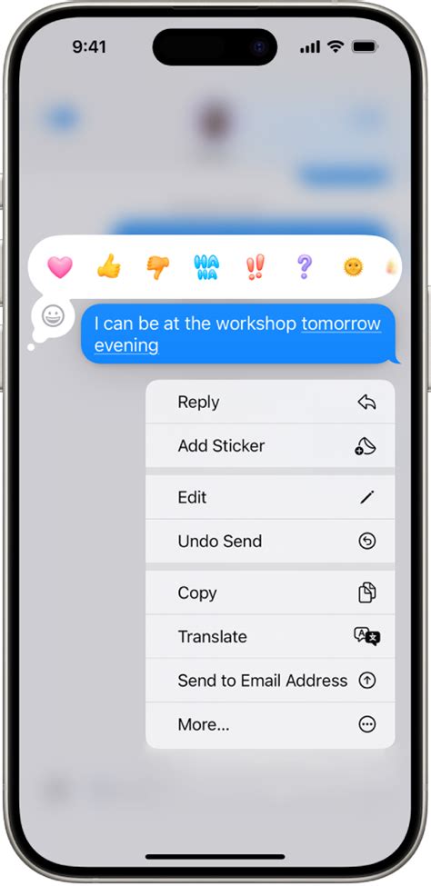 unsend edit sticker message