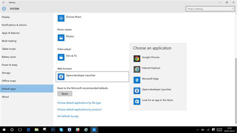 web browser settings