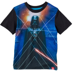 Star Wars Darth Vader Sublimated Tee - Boys 4-7, Boy's, Size: 5, Black Image Missing