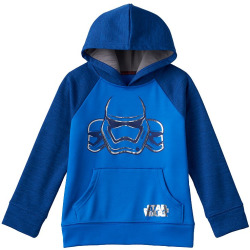 Boys 4-7x Star Wars a Collection for Kohl's Stormtrooper Fleece-Lined Hoodie, Boy's, Size: 6, Blue (Navy)