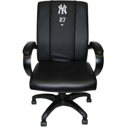 Shawn Kelley Clubhouse Chair - NY Yankees 2014 Season Game Used #27 Clubhouse Chair (9/25/2014) (HZ556368 & 369)