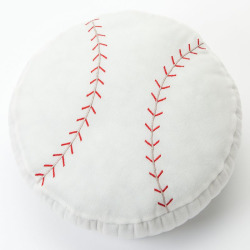 Jumping Beans MVP Baseball Pillow, White Image Missing