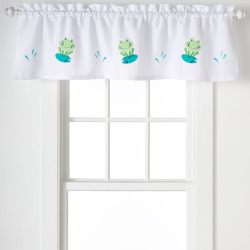 Jumping Beans Froggy Fun Window Valance - 55