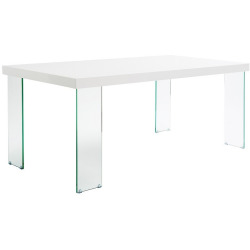 Oxnard 59 Dining Table WHITE
