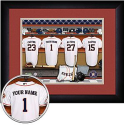 Locker Room Print Astros