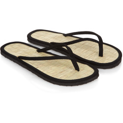Plain Seagrass Flip Flops