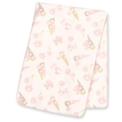 Trend Lab Garden Gnomes Deluxe Flannel Swaddle Blanket Image Missing