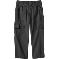 Jumping Beans Solid Canvas Cargo Pants, Boy's, Size: 3T, Dark Grey