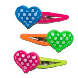 Dots & Hearts Clips Set