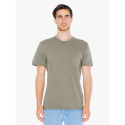 Fine Jersey Crewneck Pocket T-Shirt