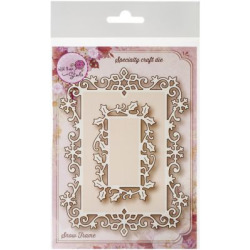 Wild Rose Studio Specialty Steel Die, Snow Frame