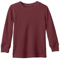 Boys 4-7x Jumping Beans Solid Thermal Tee, Boy's, Size: S (4) , Red